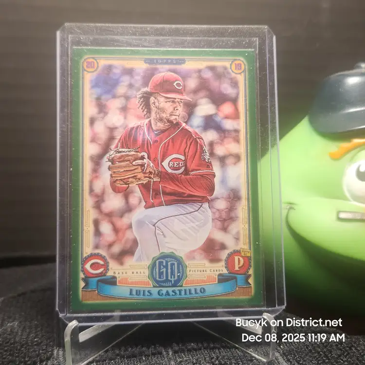 2019 Topps Gypsy Queen Green - Luis Castillo Cincinnati Reds