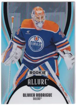 2025-26 Upper Deck Allure #124 Olivier Rodrigue RC Edmonton Oilers Hockey Card
