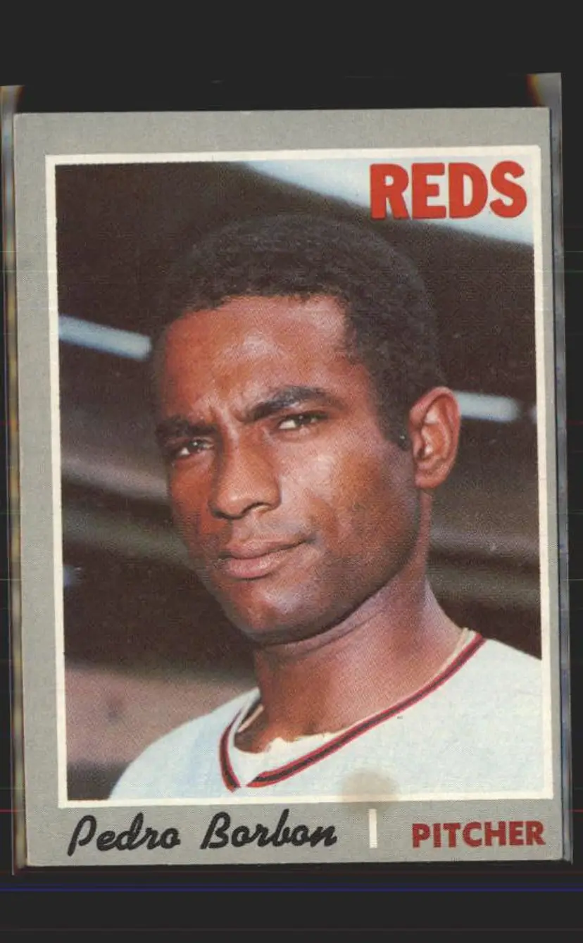 Pedro Borbon 1970 Topps #358 - () - Cincinnati Reds