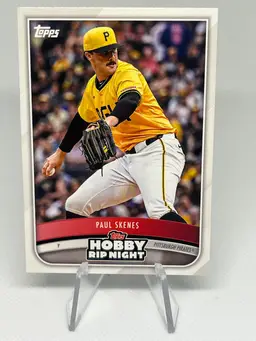 Paul Skenes - 2025 Topps Hobby Rip Night - Pittsburgh Pirates