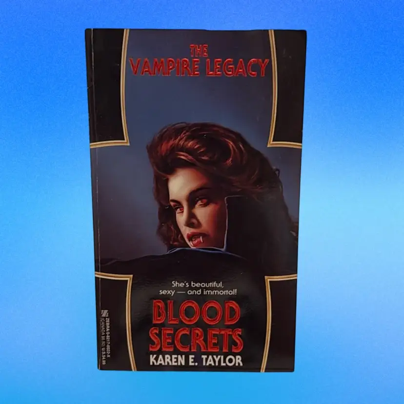 1994 The Vampire Legacy: Blood Secrets by Karen E. Taylor Paperback Books