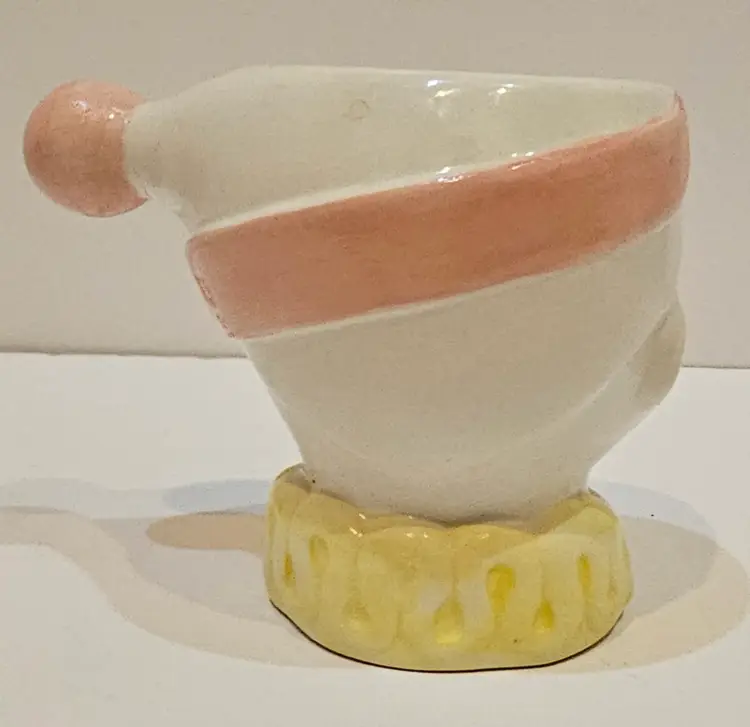 Vintage NAPCOware Baby Clown Head Planter