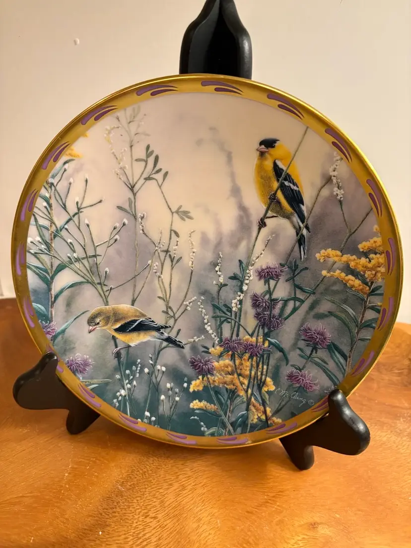 Lenox Nature’s Collage Plate Golden Splendor 1992