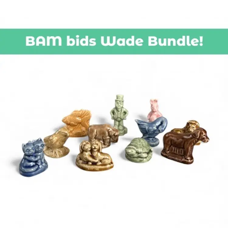 BAM Bids Wade Bundle - 11 Various Figurines