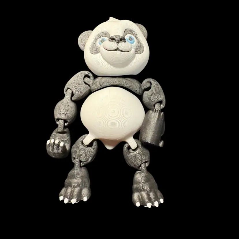 3D Printed Articulated Animal As Pictured
