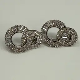 Sterling Silver Cubic Zirconia Earrings