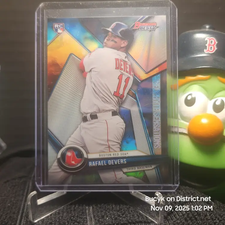 2018 Bowman's Best Neophyte - Rafael Devers Boston Red Sox