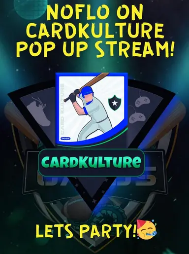 No Flo Pop Up Stream On CardKulture 🤙