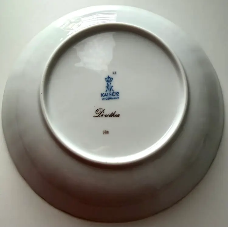 Beautiful Candy Dish - DOROTHEA - Pink Roses - Made In Germany