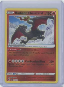 Pokémon Sword & Shield Crown Zenith Radiant Charizard 020/159