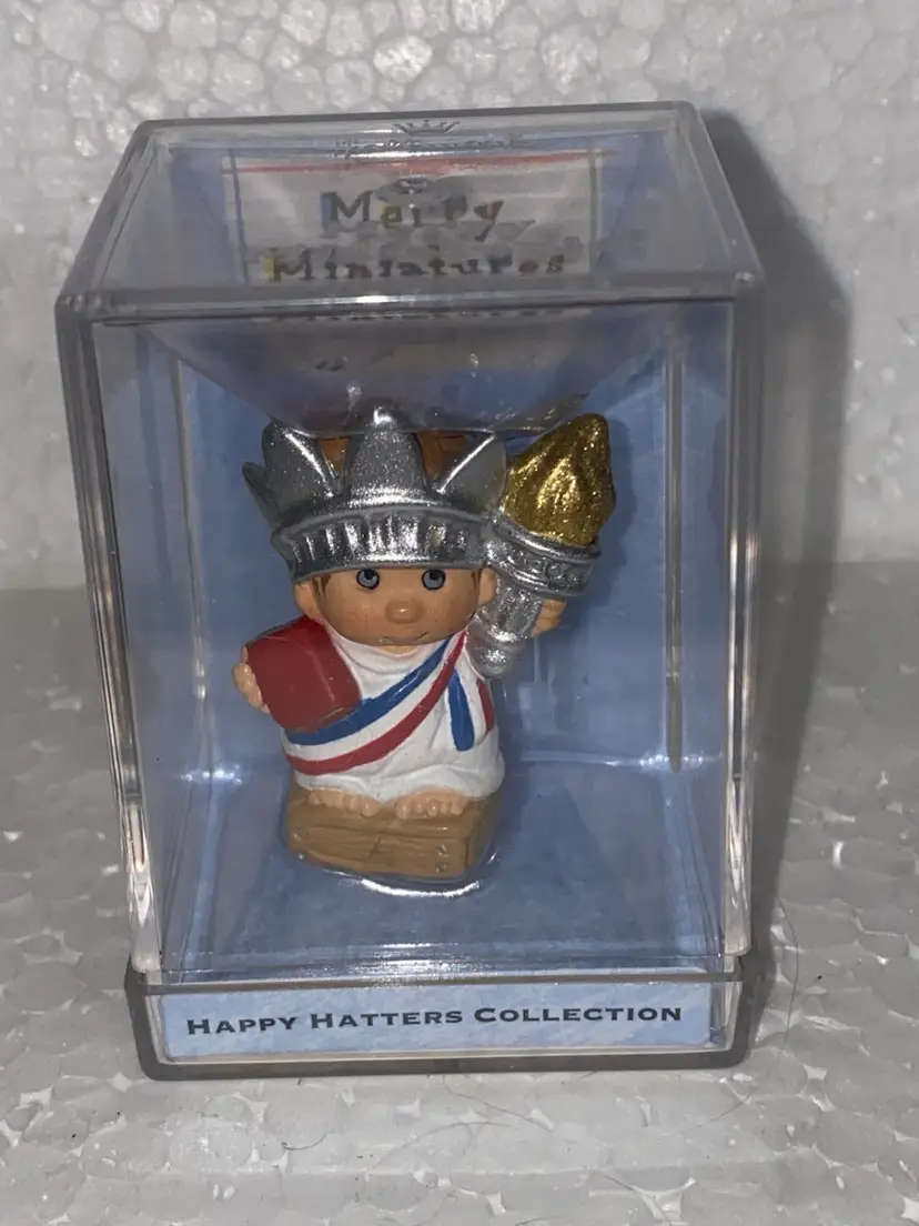 25% Off Hallmark Vintage Happy Hatters Figurine As Pictured (was $12)