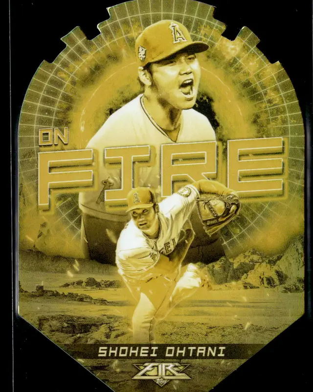 #146 Shohei Ohtani 2022 Topps Fire Die-Cut  #EF-16 *LIVE AUCTION*