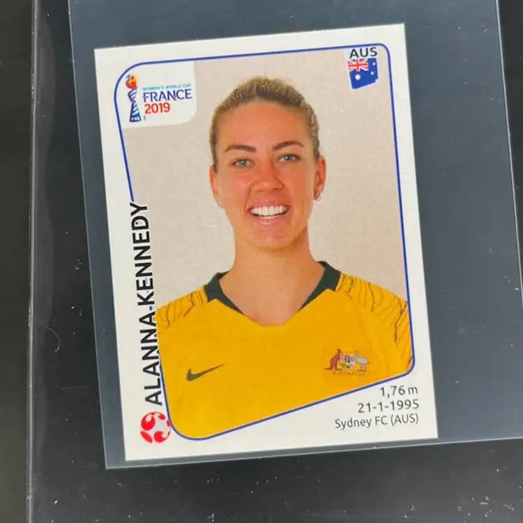 Alanna Kennedy 2019 Panini Women’s World Cup Sticker Australia Soccer Card