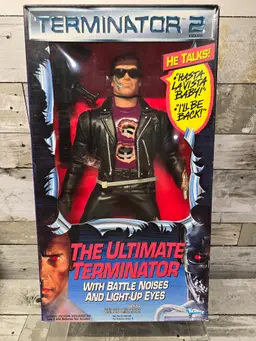 $1 OFFER The Ultimate Terminator 2 Talking Figure Kenner 1991