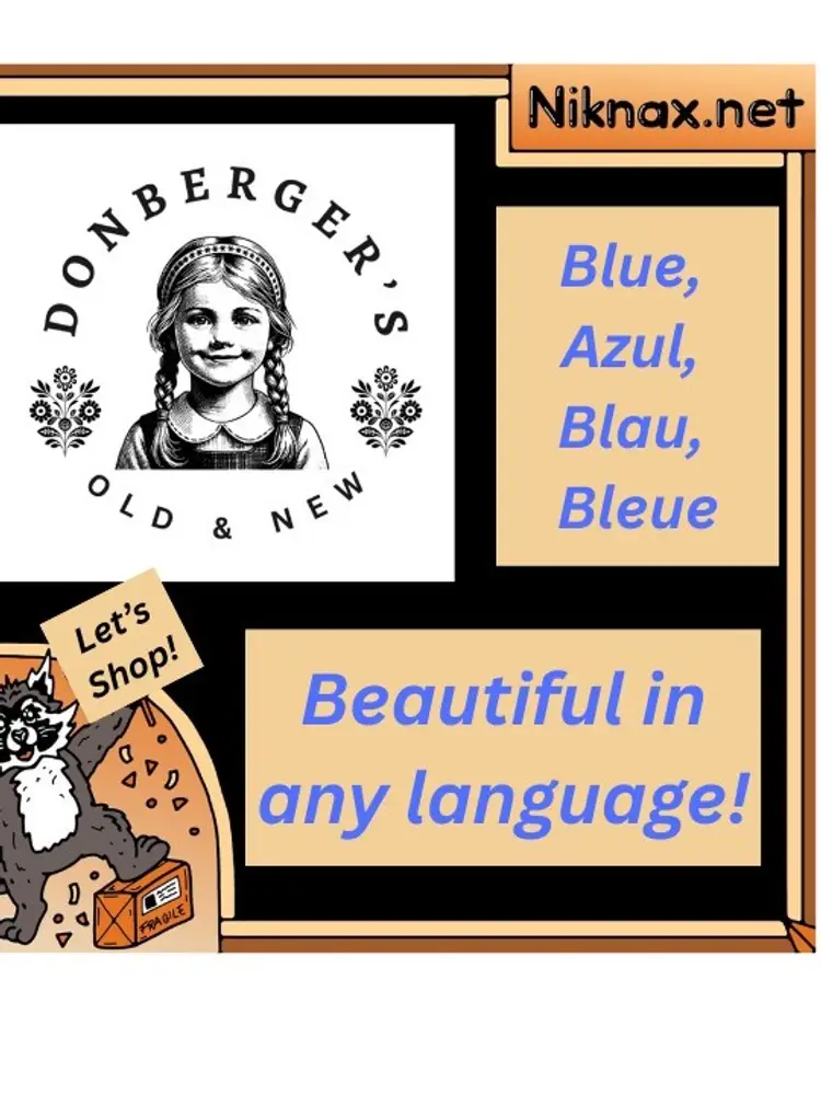 … Something BLUE! Vases, Drinkware, Pottery, Etc.!