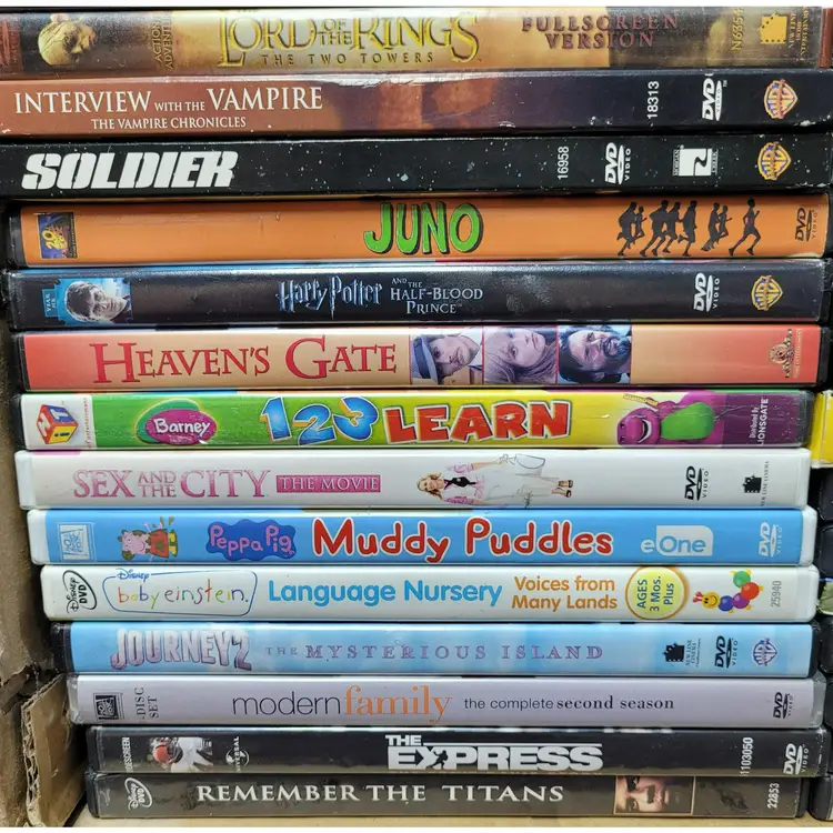 Lot of 50 DVDs Assorted Titles - Singles, Box Sets All in VG or Excellent Condition (Lot 2)
