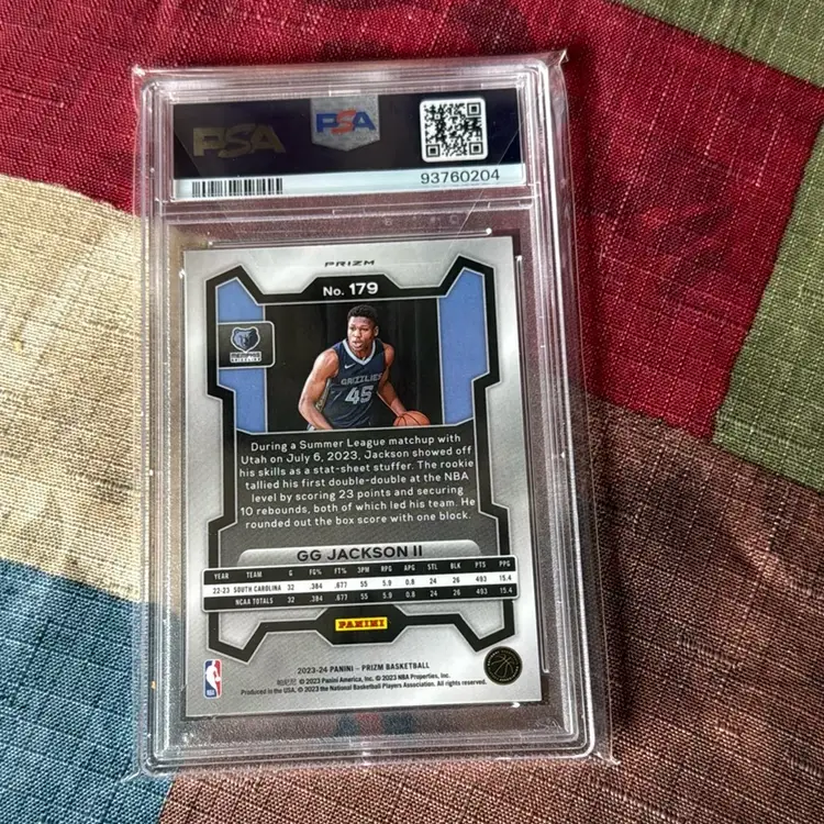 GG Jackson Psa Slab
