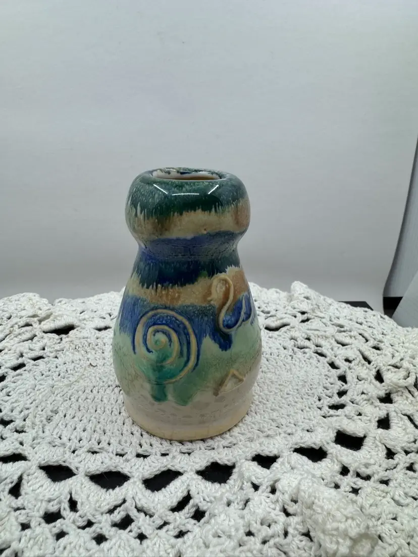 Studio Pottery Vessel, 4”