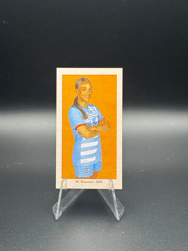 Mallory Swanson 2024 Parkside NWSL Vol.2 Americana Insert Chicago Stars