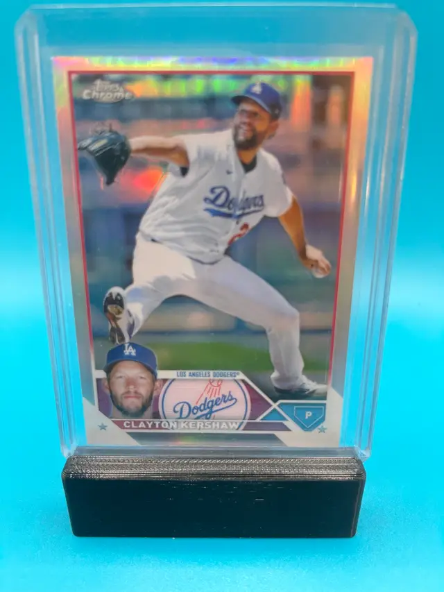 Clayton Kershaw Topps Chrome Refractor Los Angeles Dodgers