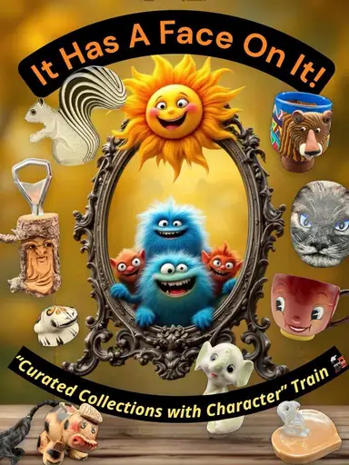 It Has A Face On It w LizArt Finds!