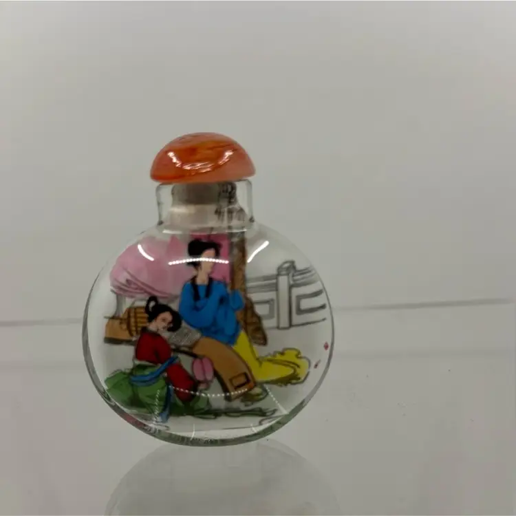 Reverse Painted Snuff Bottle