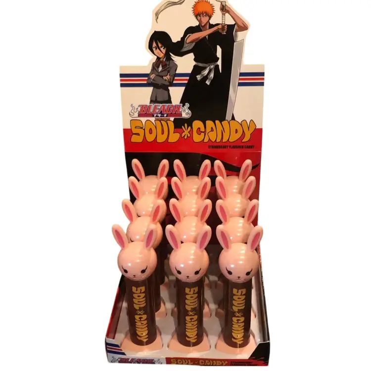 Stocking Stuffers - Bleach Soul Strawberry Flavored Candy - One Case Lot of 12