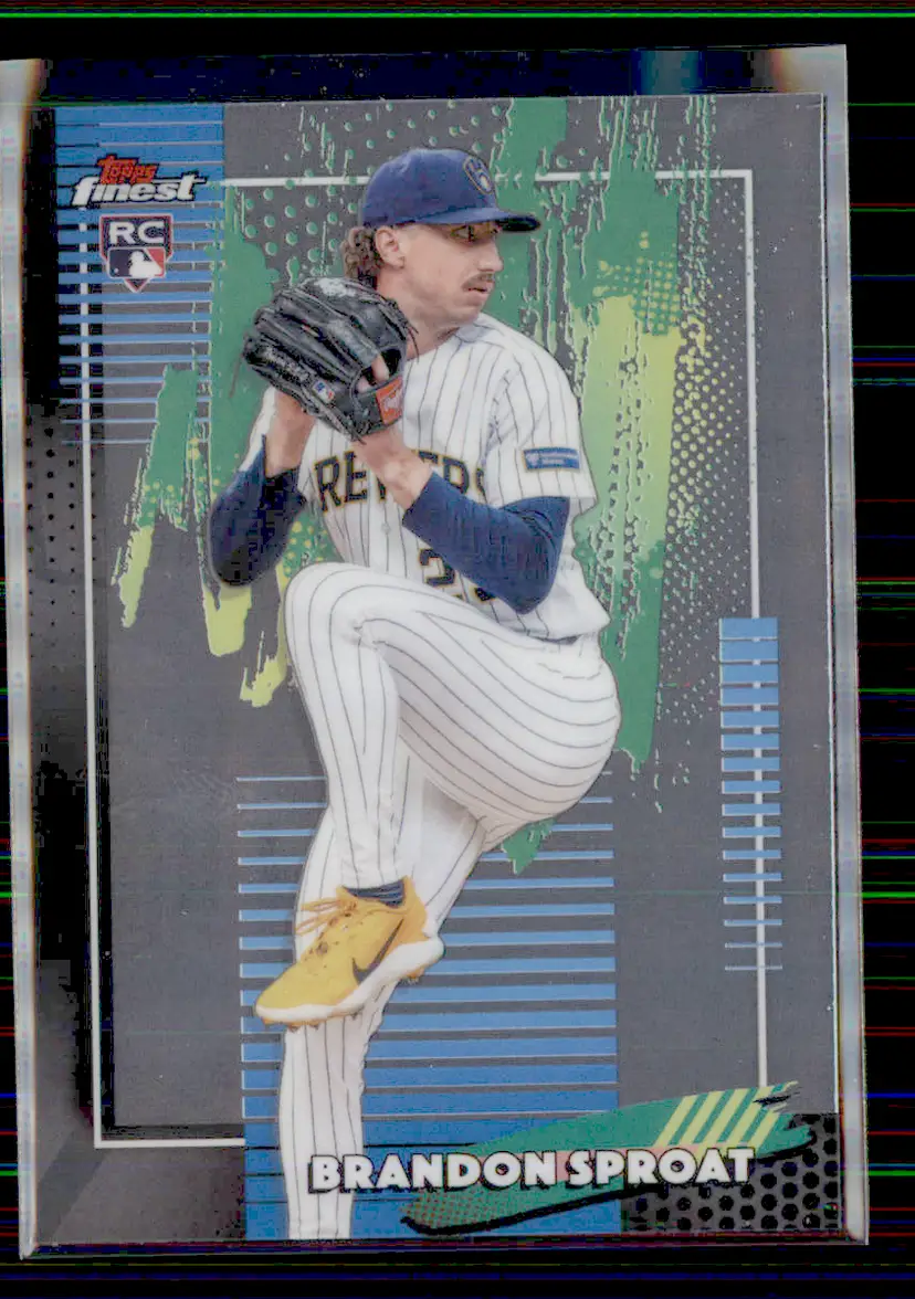 Brandon Sproat 2026 Topps Finest #37 - Milwaukee Brewers - (153-362)