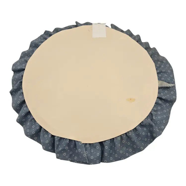 Fabric Owls 3D Wall Hanging Vintage 13.25 inches