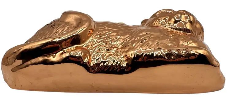 Vintage Copper Tin Cat Shaped Jello Cake Mold Wall Hanging Decor Pan Metal 10”