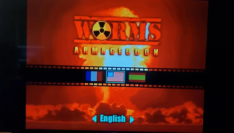 Worms Armageddon N64 Video Game Cartridge Nintendo 64