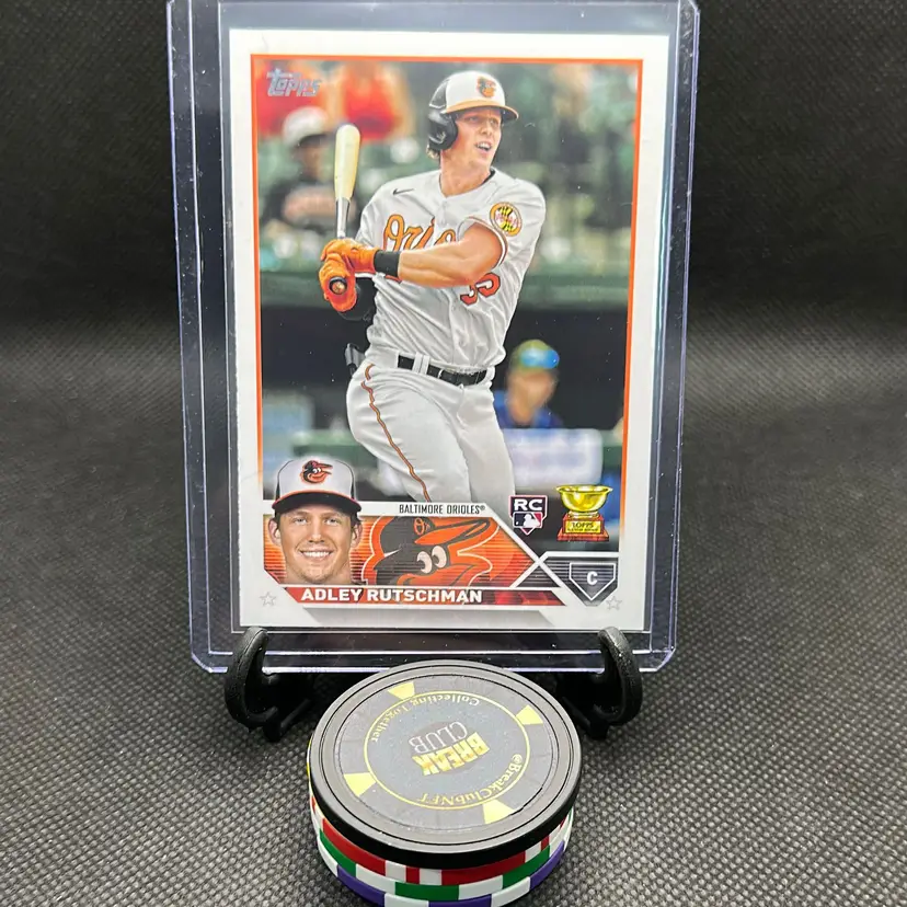 Adley Rutschman 2023 Topps Series One RC Baltimore Orioles 