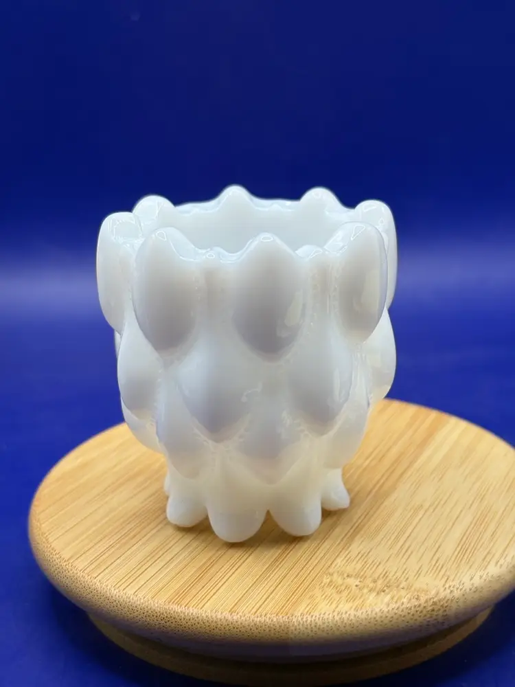 Fistoria Frisco Milk Glass Toothpick Holder