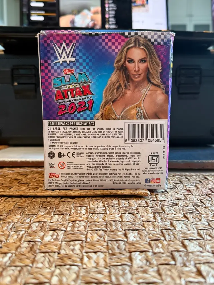 Topps WWE Slam Attax 2021 Edition Multi Pack Box