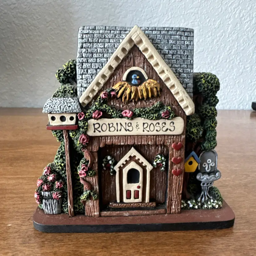 Brandywine Collectible Robins & Roses Signed By Marlene Whiting Numbered Vintage