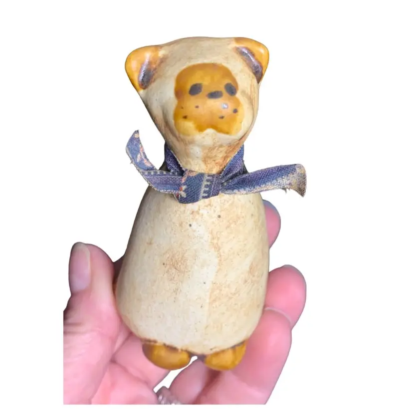 VTG Earthtone Originals 1985 Cat Figurine