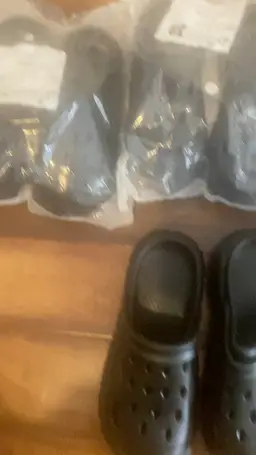 Men’s Clogs Black Size 42/43 (US 9.5) Lot Of 4 New