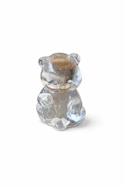 Fenton Glass Bear 4”