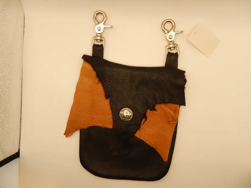 Hide & Soul Genuine Buffalo Hide Hip Purse / Bag (Beltloop)