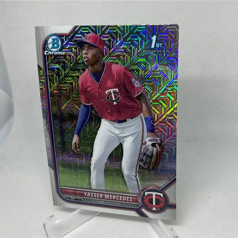 Yasser Mercedes 2022 Bowman Chrome MOJO Refractor