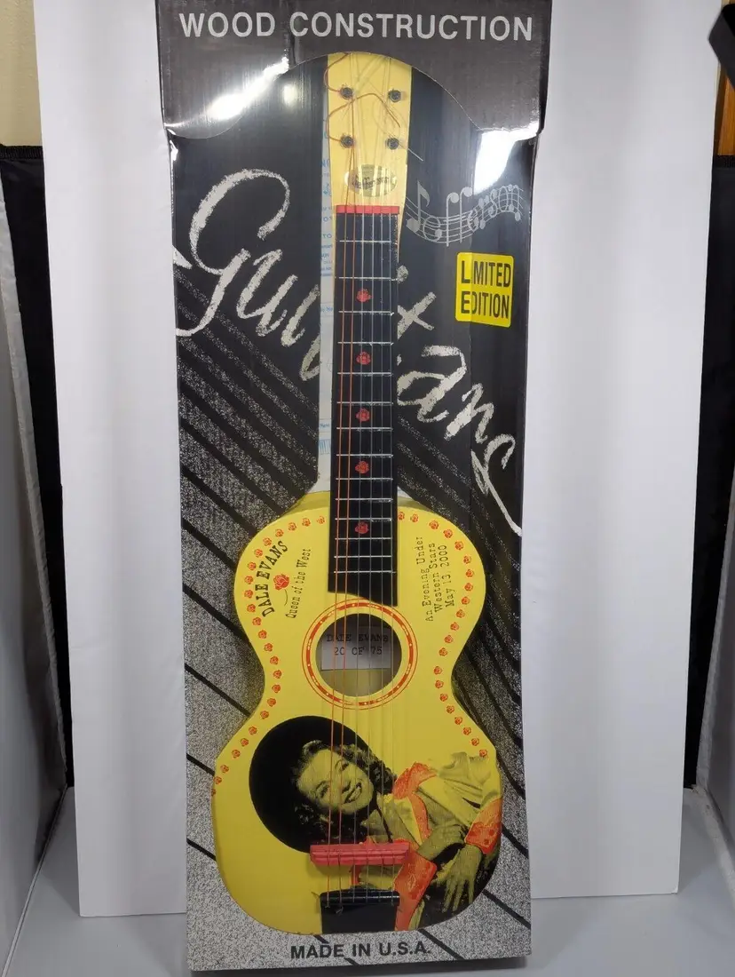 Rare! DALE EVANS Limited Edition #20/75 Jefferson Guitar NIB From 2000 Event