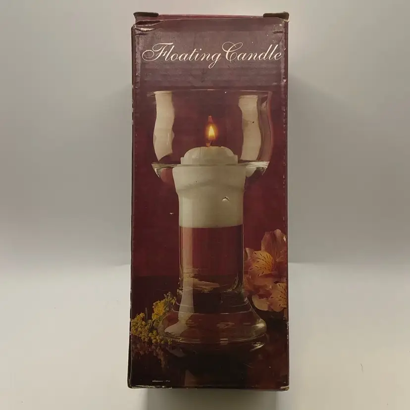 Indiana Glass Floating Candle Holder