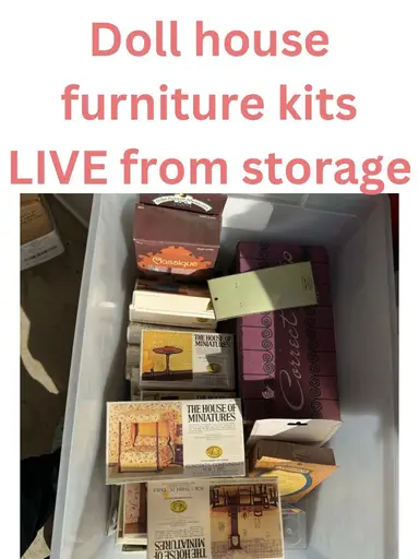 Doll House Furniture Kits! POP UP