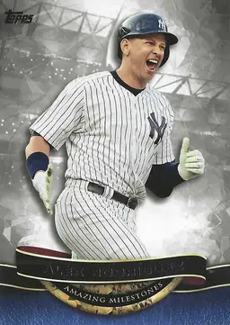 2016 Topps Amazing Milestones Alex Rodriguez (Target Exclusive) #AM-02 New York Yankees