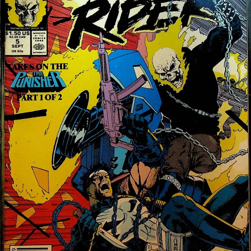 Ghost Rider 5 v the Punisher