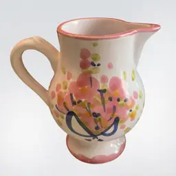 Porcelain Pitcher Made In Italy