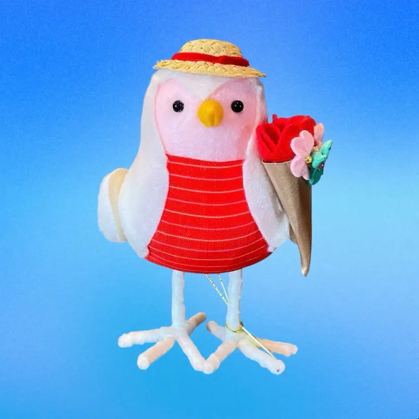 Target Spritz Featherly Friends Jet Bird Valentine's Day 2023 Floral Bouquet