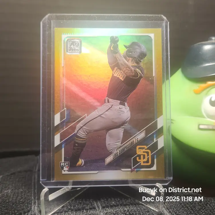 2021 Topps Series 2 Gold Foil - Luis Campusano San Diego Padres