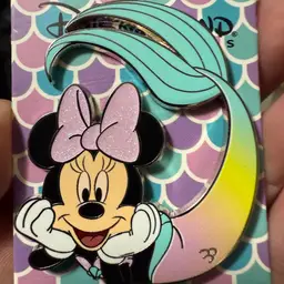 Disneyland Paris Minnie Mouse Mermaid Pin