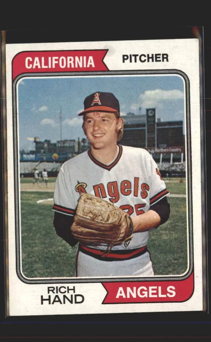 1974 Topps #571 Rich Hand - (pk5) - California Angels